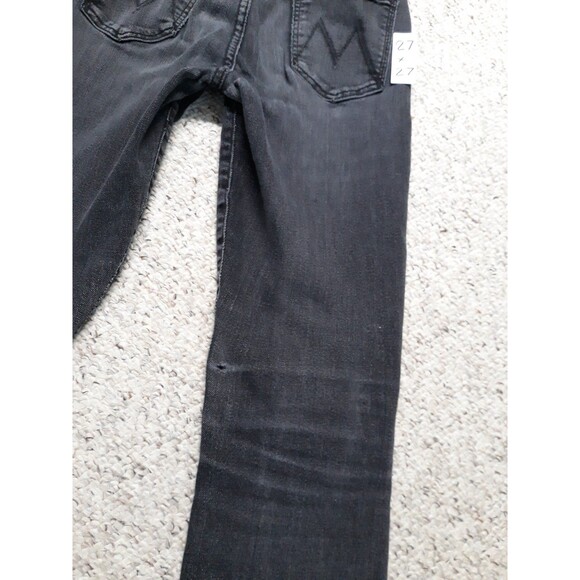 27 MOTHER mid-rise button fly The Stunner Skinny ripped distressed - Picture 9 of 10